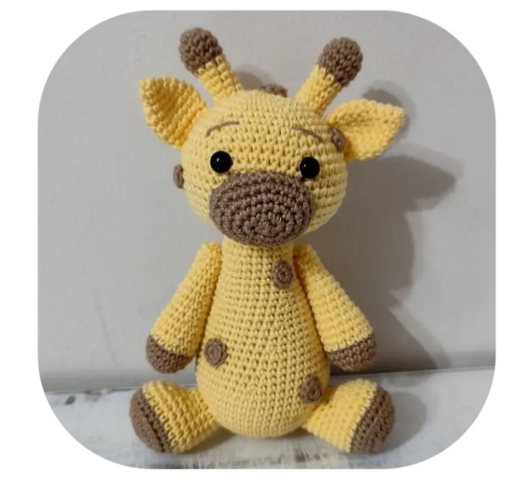 Girafa Amigurumi 20 Cm