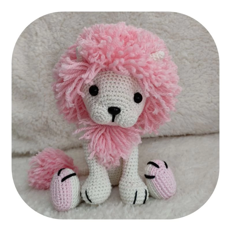 Leãozinho Amigurumi
