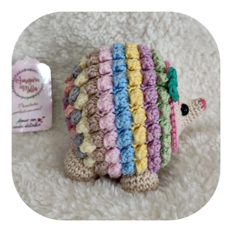 Foto 2 de Porco Espinho Amigurumi
