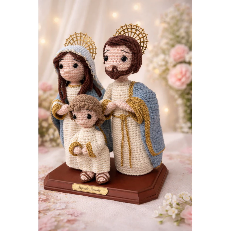 Foto 3 de Sagrada Família Amigurumi