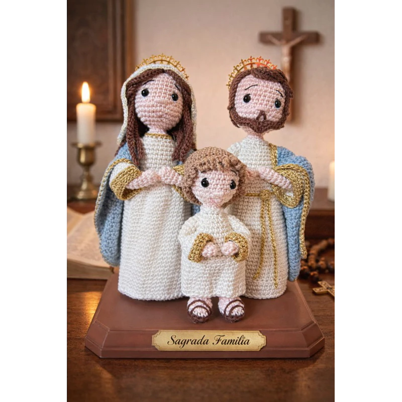 Foto 2 de Sagrada Família Amigurumi