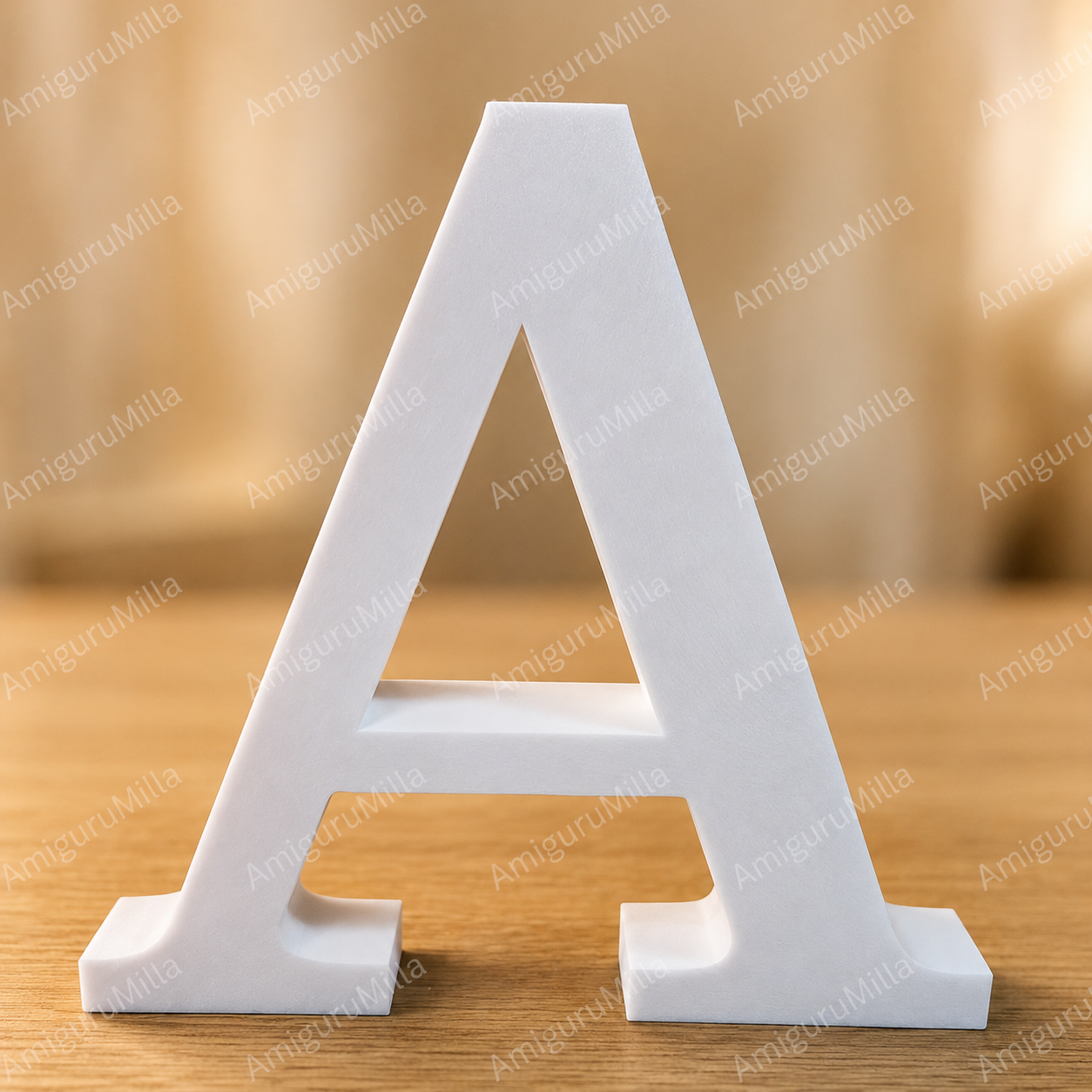 Letra Decorativa Personalizada em Impressão 3D