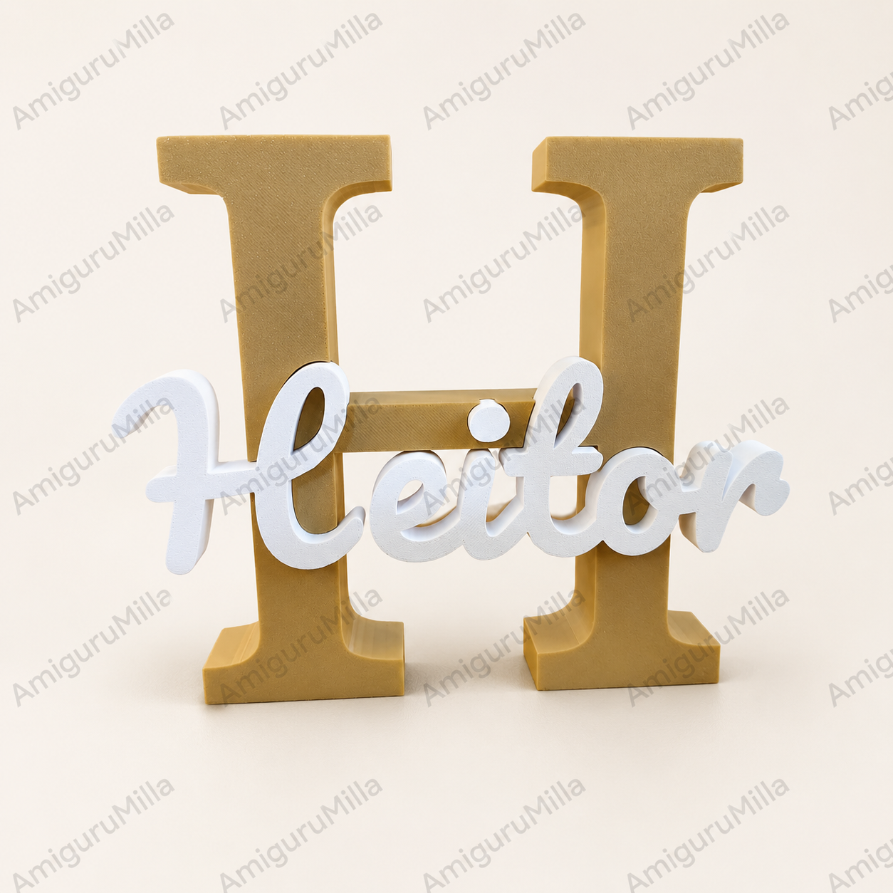 Nome Personalizado em Impressão 3D